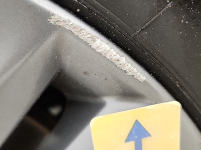 Wheel Driver Side Cosmetic Imperfection