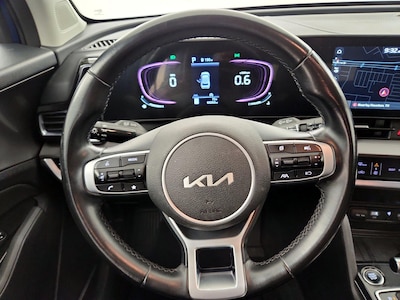 Steering Wheel & Instrument Cluster (On)