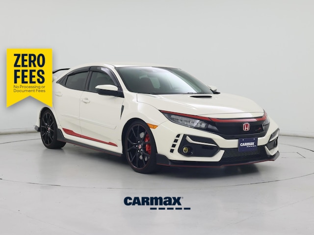 White 2021 Honda Civic Type R Touring FWD Hatchback Front-Wheel Drive Manual
