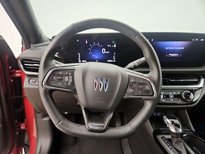 Steering Wheel & Instrument Cluster (On)