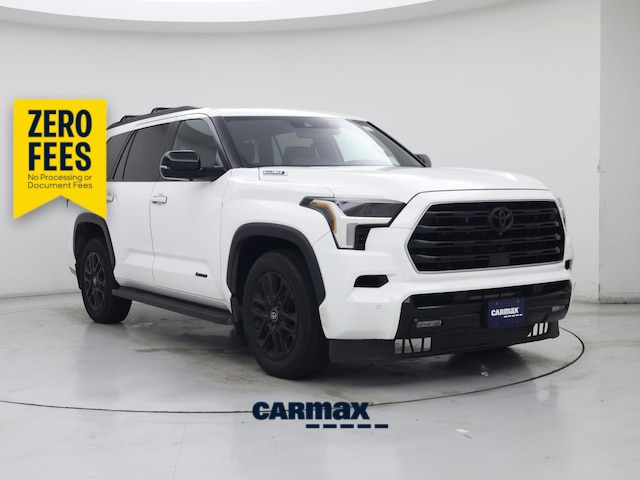 White 2025 Toyota Sequoia Limited RWD SUV / Crossover 4X2 Automatic