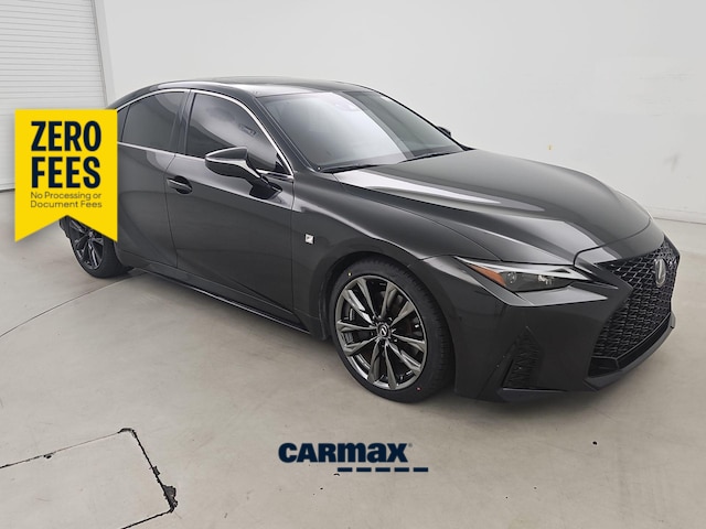 Gray 2024 Lexus IS 300 F Sport RWD Sedan Rear-Wheel Drive Automatic