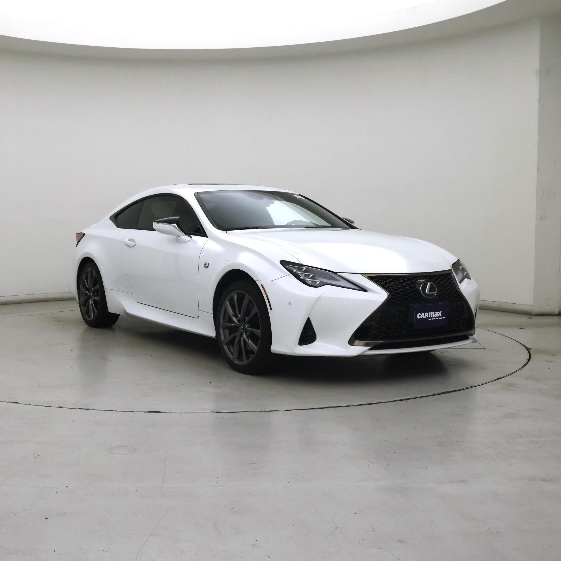 Pearl 2021 Lexus RC Coupe All-Wheel Drive Automatic