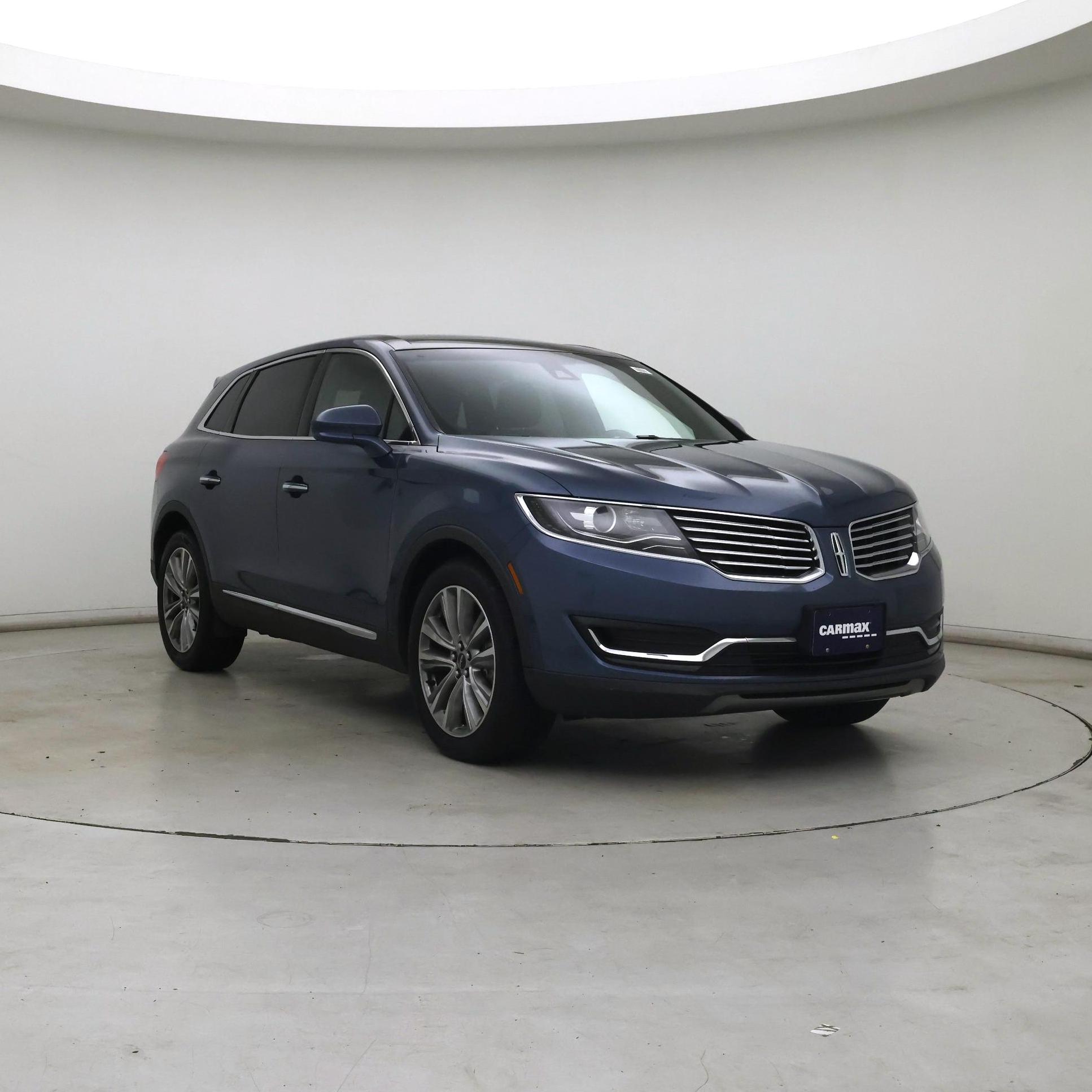 Blue 2018 Lincoln MKX SUV / Crossover All-Wheel Drive Automatic