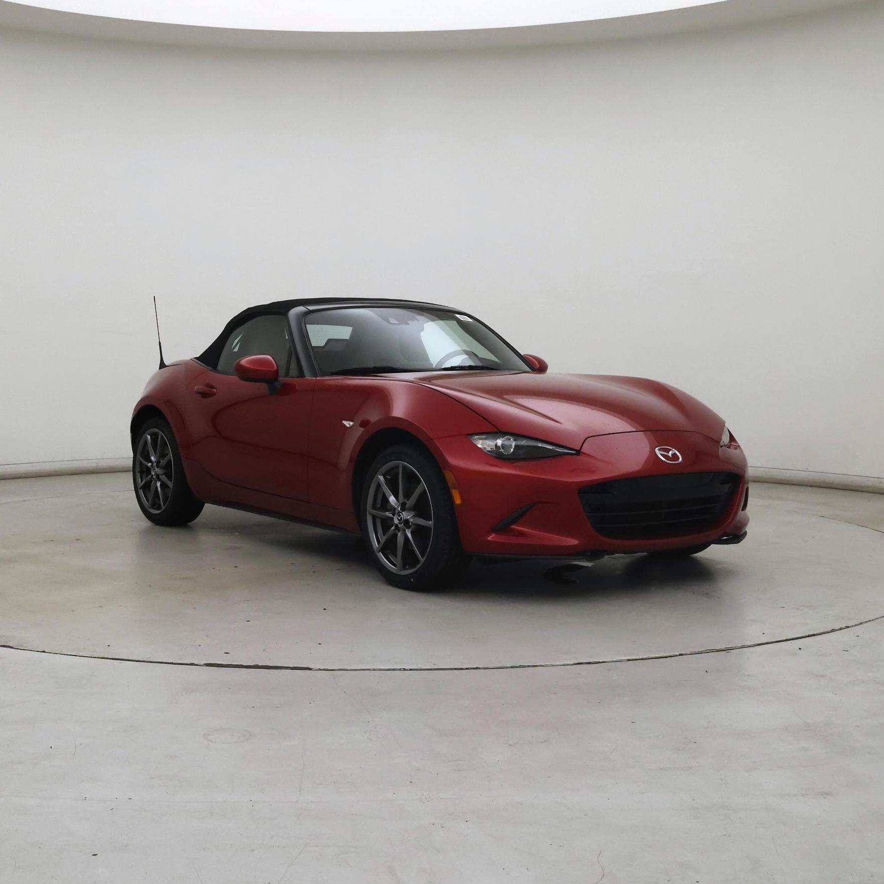 Red 2016 Mazda MX-5 Miata Grand Touring Convertible Convertible Rear-Wheel Drive Manual