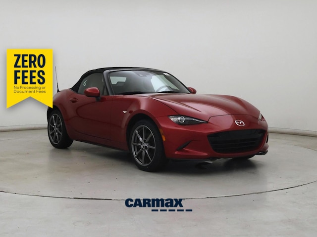Red 2016 Mazda MX-5 Miata Grand Touring Convertible Convertible Rear-Wheel Drive Manual
