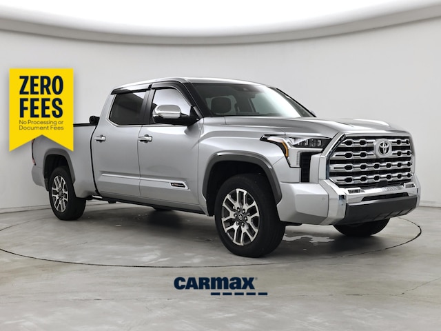 Silver 2026 Toyota Tundra 1794 Edition CrewMax Cab LB 4WD Pickup Truck Four-Wheel Drive Automatic
