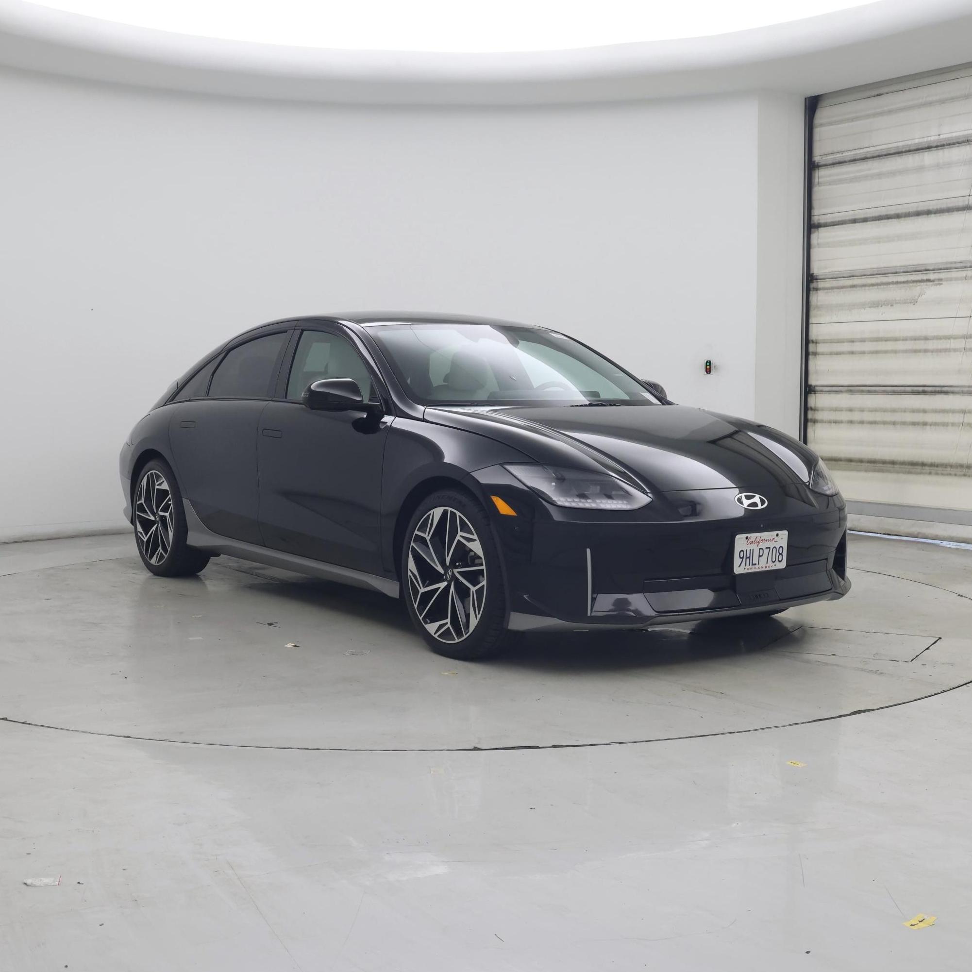 Black 2023 Hyundai Ioniq 6 Limited RWD Sedan Rear-Wheel Drive Automatic