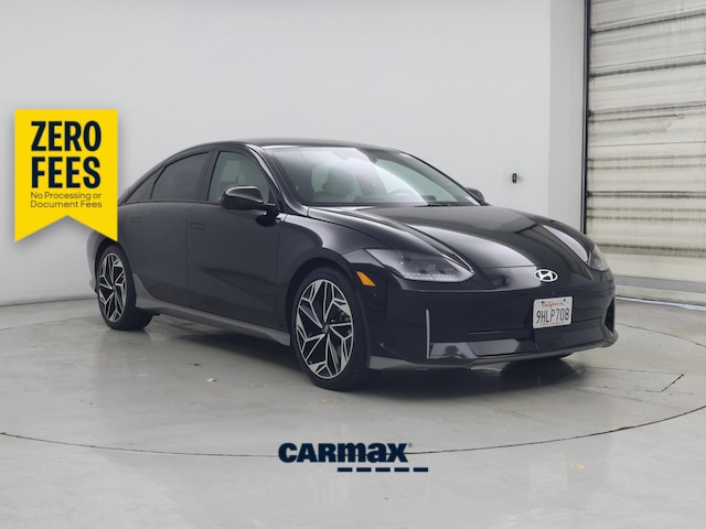 Black 2023 Hyundai Ioniq 6 Limited RWD Sedan Rear-Wheel Drive Automatic