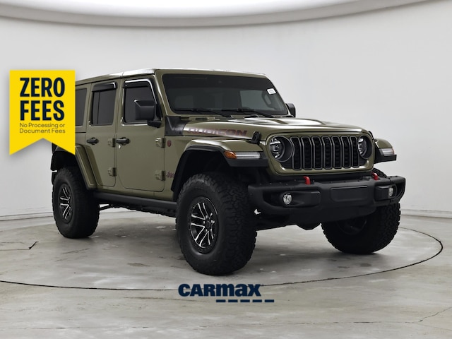 Green 2025 Jeep Wrangler SUV / Crossover Four-Wheel Drive Automatic