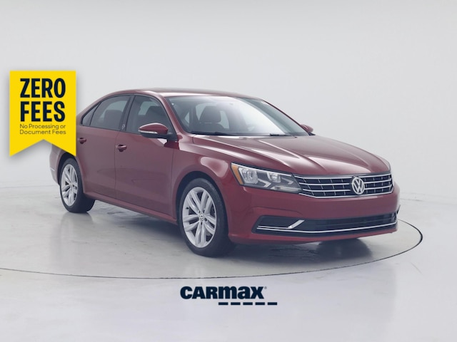 Red 2019 Volkswagen Passat Sedan Front-Wheel Drive Automatic