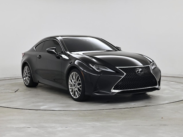 Black 2020 Lexus RC 350 RWD Coupe Rear-Wheel Drive Automatic