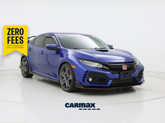 Blue 2019 Honda Civic Type R Hatchback Front-Wheel Drive Manual