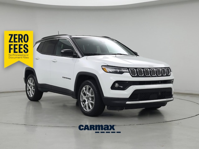 White 2025 Jeep Compass Limited 4WD SUV / Crossover Four-Wheel Drive Automatic