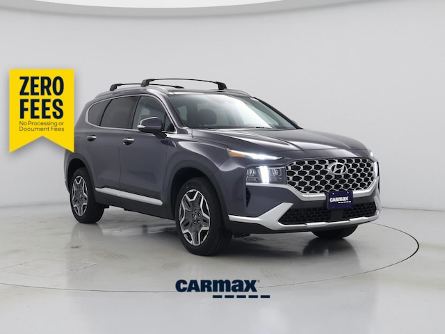 White 2023 Hyundai Santa Fe Hybrid Plug-In Limited AWD SUV / Crossover All-Wheel Drive Automatic