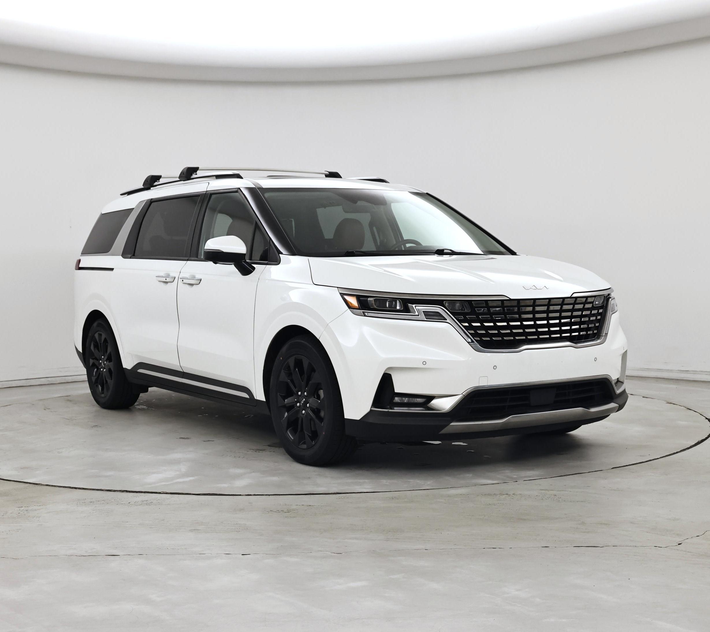 White 2023 Kia Carnival Minivan Front-Wheel Drive Automatic