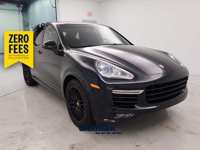Blue 2017 Porsche Cayenne SUV / Crossover All-Wheel Drive Automatic