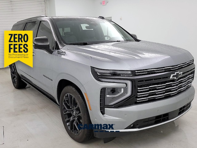 Gray 2025 Chevrolet Suburban SUV / Crossover Four-Wheel Drive Automatic