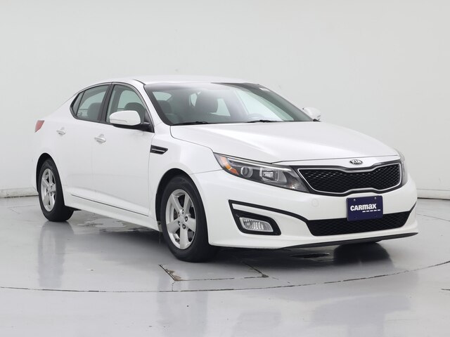 White 2015 Kia Optima LX Sedan Front-Wheel Drive Automatic