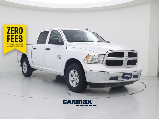 White 2023 RAM 1500 Pickup Truck Four-Wheel Drive Automatic