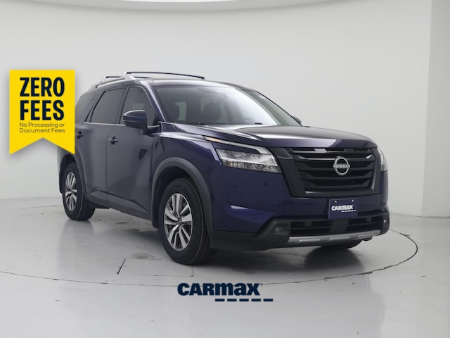 Blue 2023 Nissan Pathfinder SL FWD SUV / Crossover Front-Wheel Drive Automatic