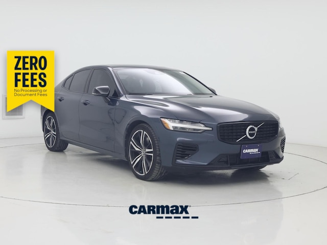 Blue 2021 Volvo S60 Hybrid Plug-In Recharge R-Design Expression eAWD Sedan All-Wheel Drive Automatic