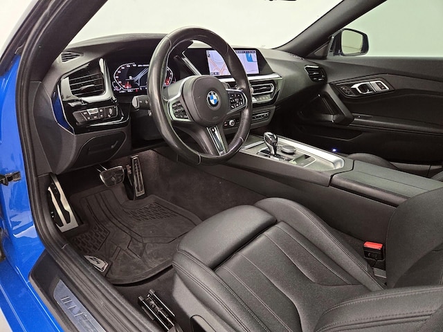 Blue 2020 BMW Z4 M40i RWD Convertible Rear-Wheel Drive Automatic