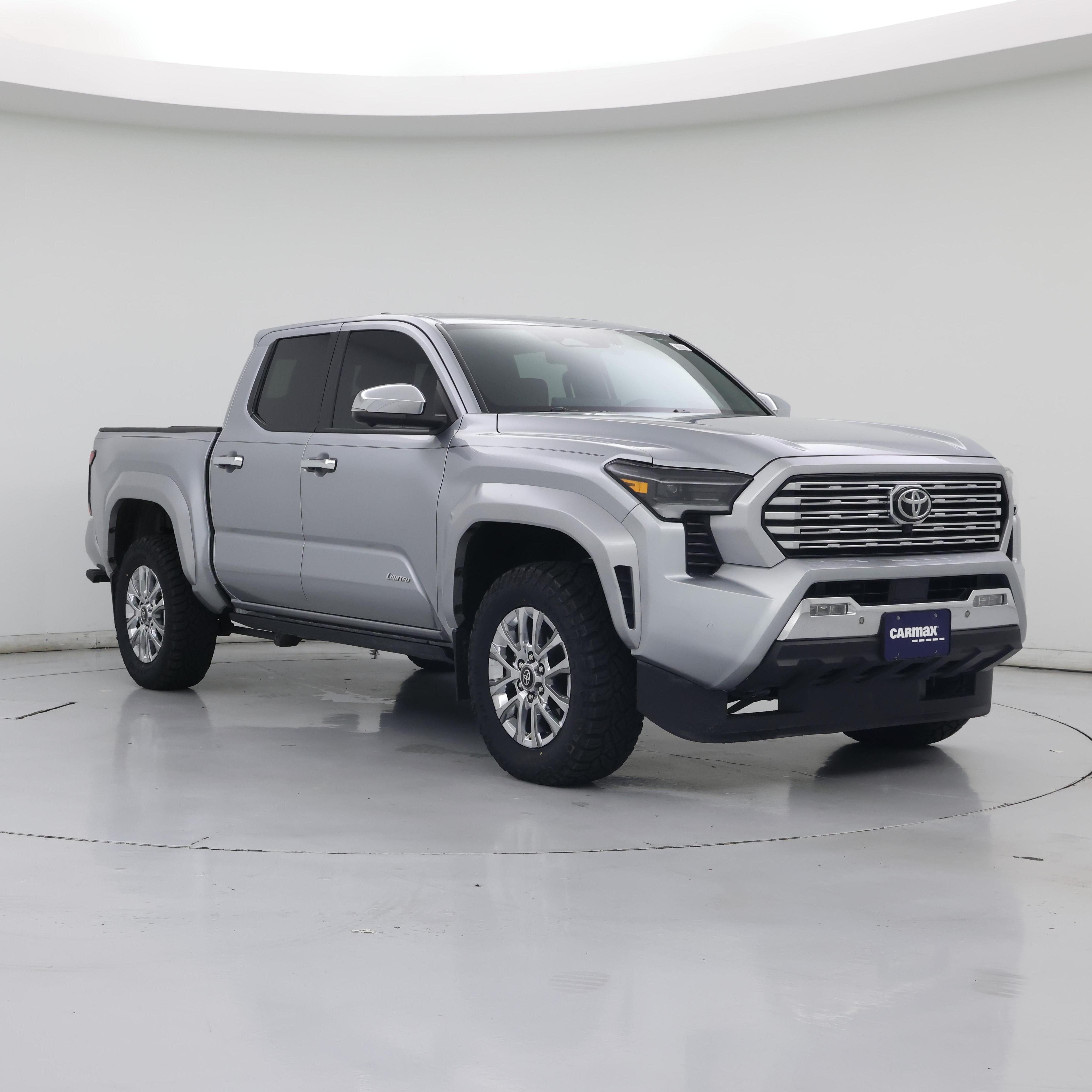 Silver 2025 Toyota Tacoma Pickup Truck Four-Wheel Drive Automatic