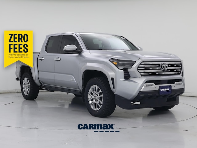 Silver 2025 Toyota Tacoma Pickup Truck Four-Wheel Drive Automatic
