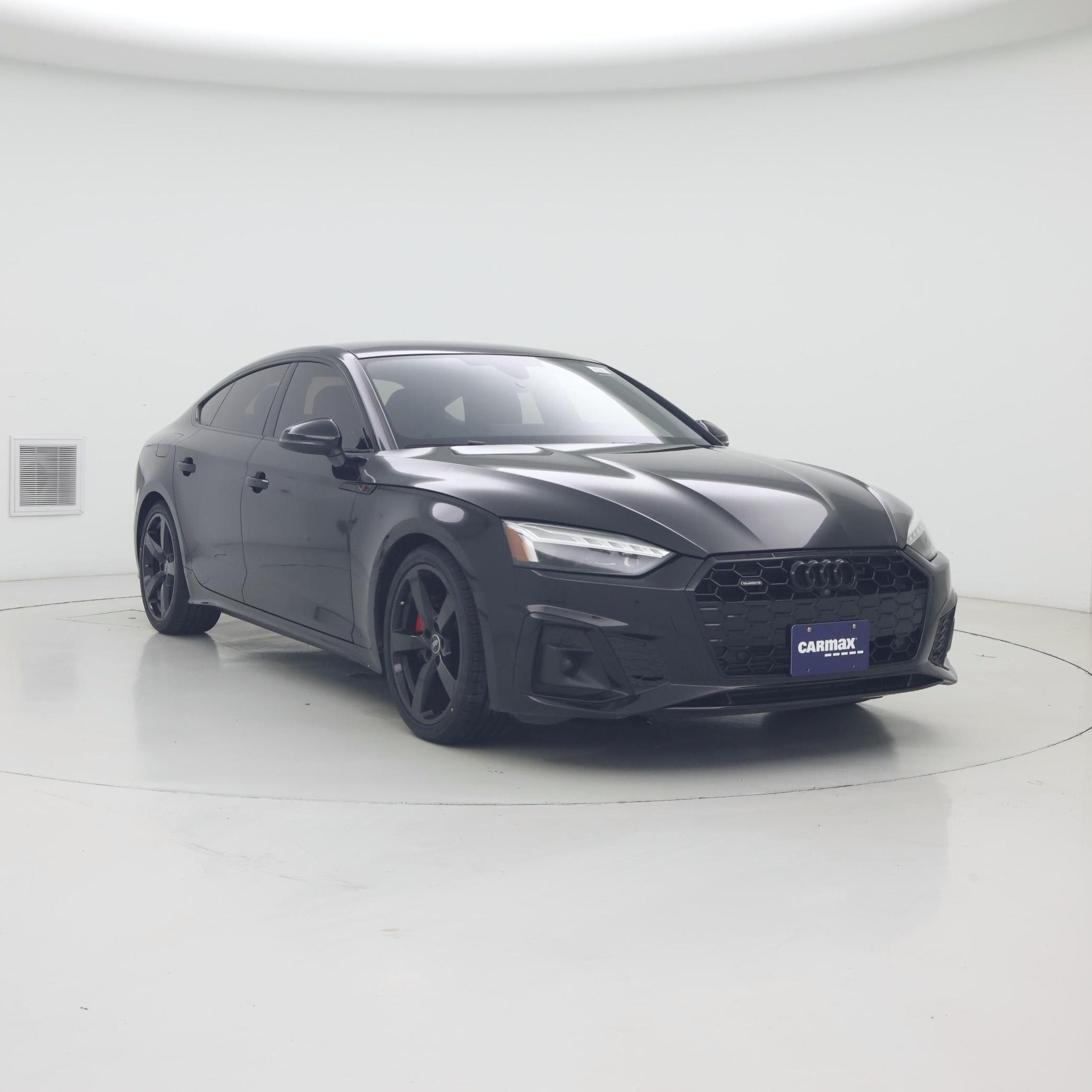 Black 2023 Audi A5 Sportback quattro Premium Plus S Line 45 TFSI AWD Sedan All-Wheel Drive Automatic