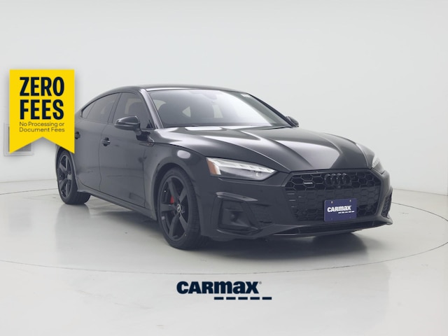 Black 2023 Audi A5 Sportback quattro Premium Plus S Line 45 TFSI AWD Sedan All-Wheel Drive Automatic