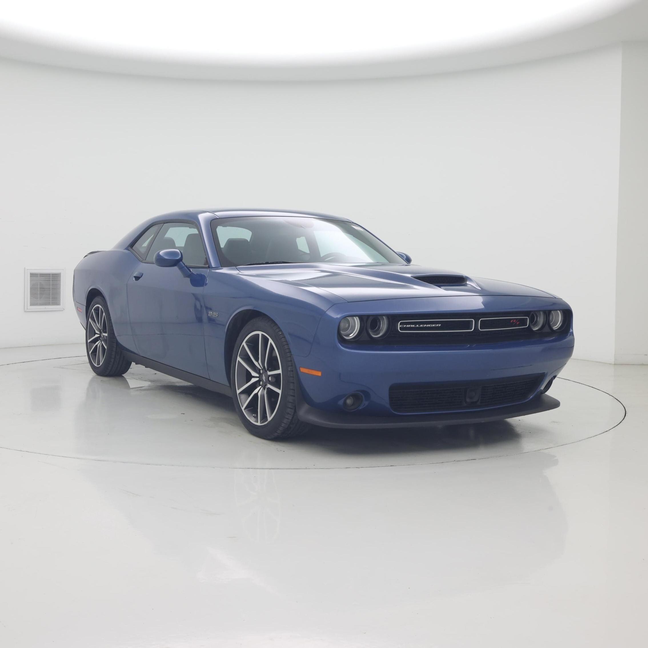 Blue 2023 Dodge Challenger Coupe Rear-Wheel Drive Automatic