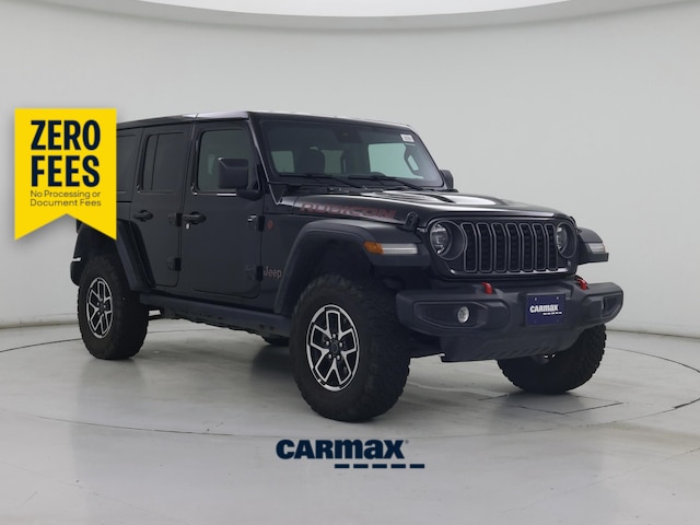 Black 2025 Jeep Wrangler SUV / Crossover Four-Wheel Drive Automatic