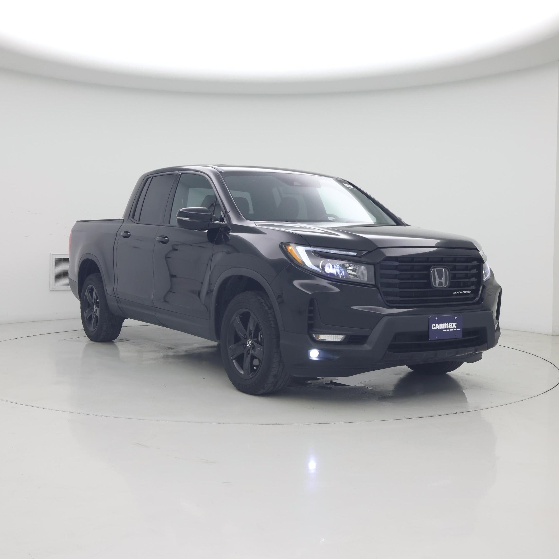 Black 2023 Honda Ridgeline Pickup Truck All-Wheel Drive Automatic