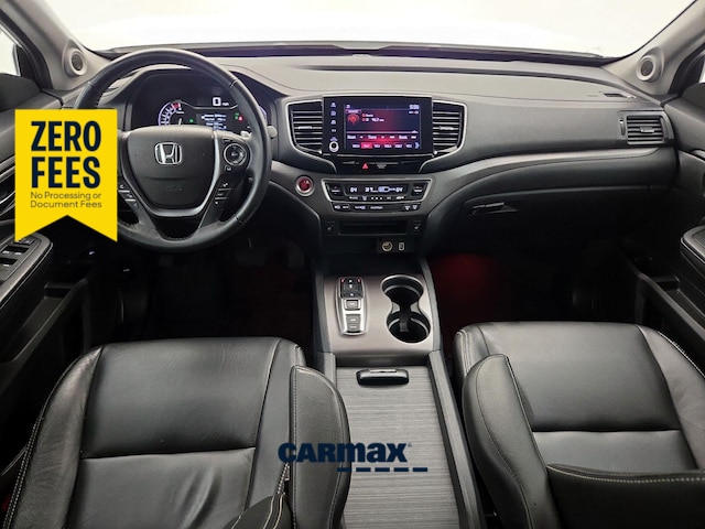 White 2021 Honda Ridgeline Sport AWD Pickup Truck All-Wheel Drive Automatic