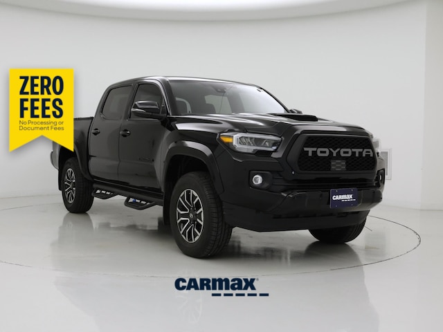 Black 2021 Toyota Tacoma Pickup Truck Four-Wheel Drive Automatic