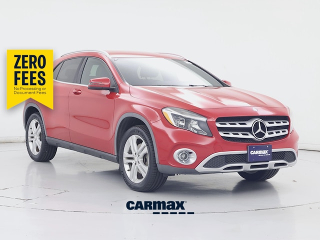 Red 2018 Mercedes-Benz GLA SUV / Crossover All-Wheel Drive Automatic