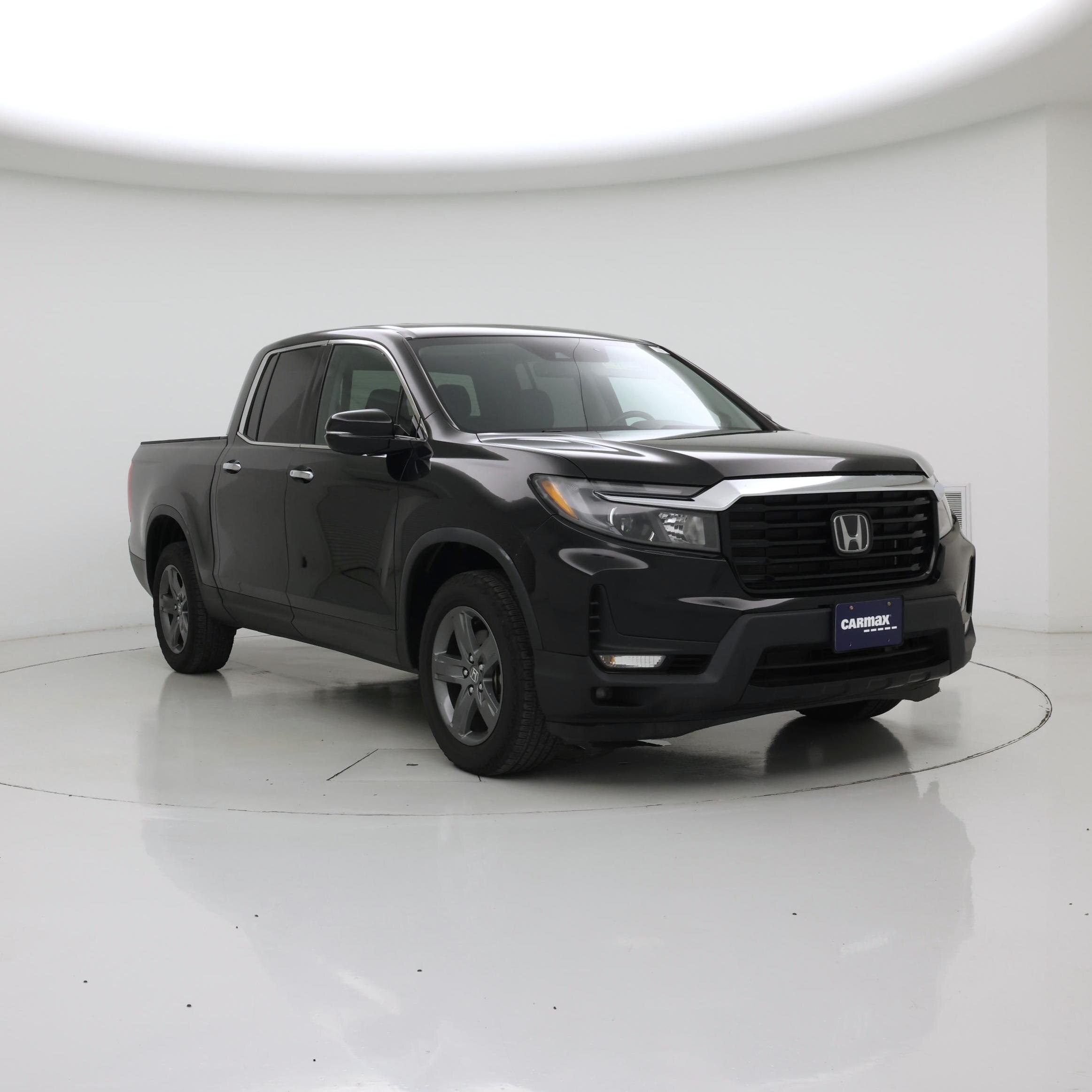 Black 2023 Honda Ridgeline Pickup Truck All-Wheel Drive Automatic
