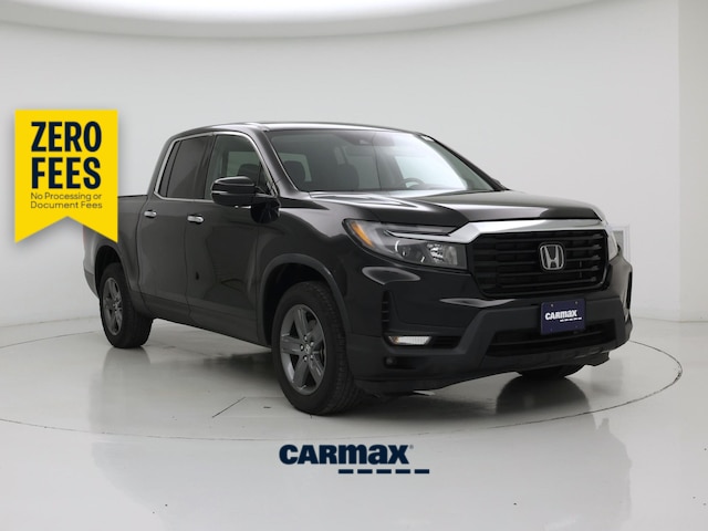 Black 2023 Honda Ridgeline Pickup Truck All-Wheel Drive Automatic