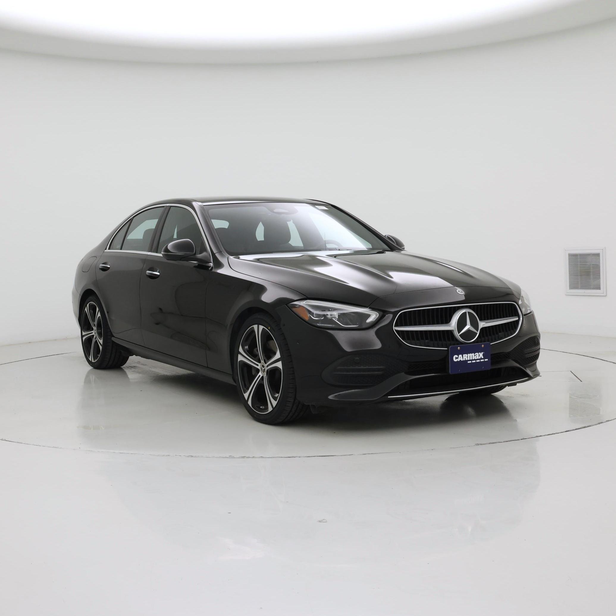 Black 2025 Mercedes-Benz C-Class C 300 RWD Sedan Rear-Wheel Drive Automatic