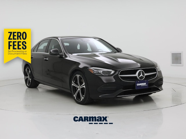 Black 2025 Mercedes-Benz C-Class C 300 RWD Sedan Rear-Wheel Drive Automatic