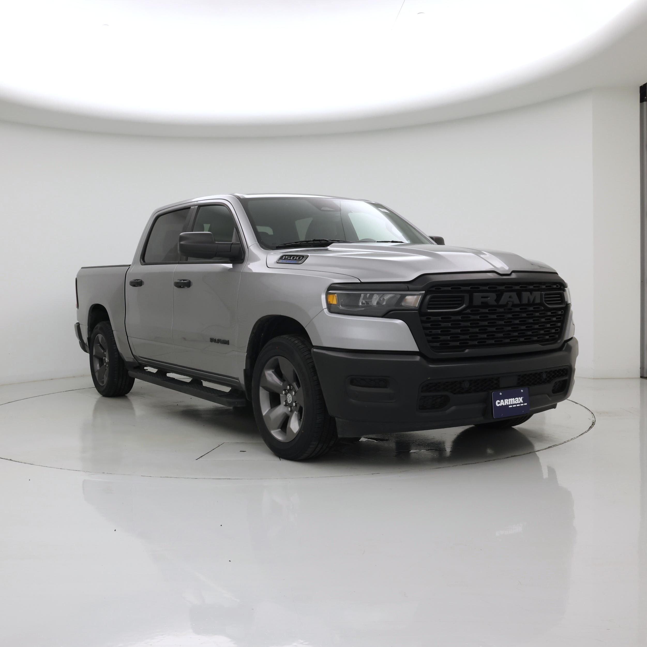 Silver 2025 RAM 1500 Tradesman Crew Cab RWD Pickup Truck 4X2 Automatic