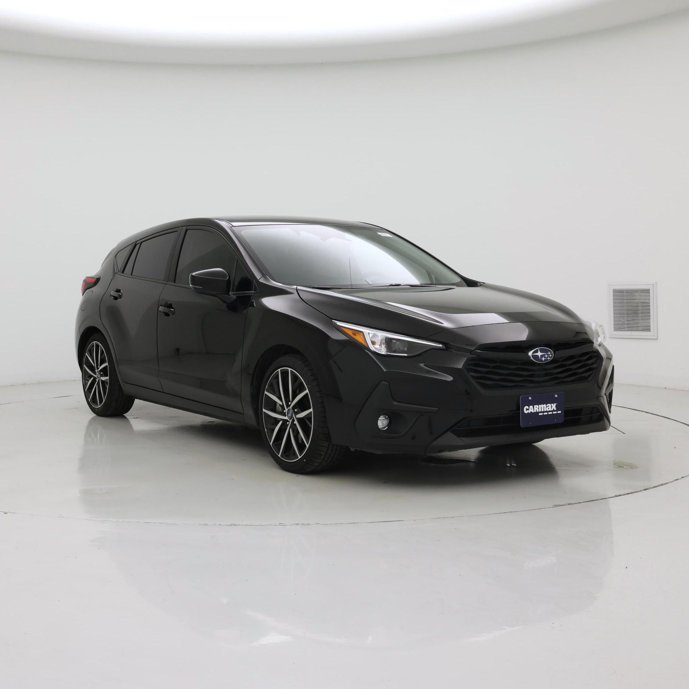 Black 2024 Subaru Impreza Wagon All-Wheel Drive Automatic