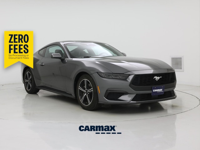 Gray 2025 Ford Mustang EcoBoost Premium Fastback RWD Coupe Rear-Wheel Drive Automatic