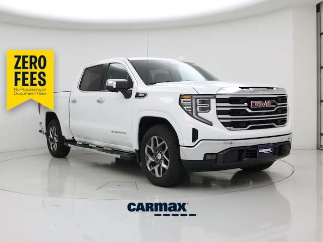 White 2022 GMC Sierra 1500 Pickup Truck Four-Wheel Drive Automatic