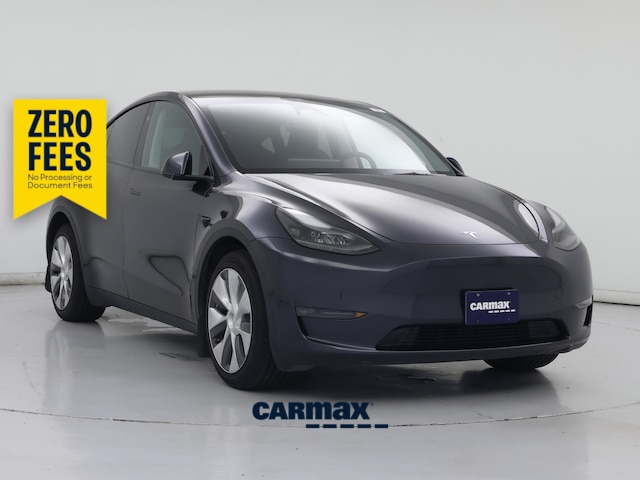 Gray 2024 Tesla Model Y Long Range AWD SUV / Crossover All-Wheel Drive Automatic