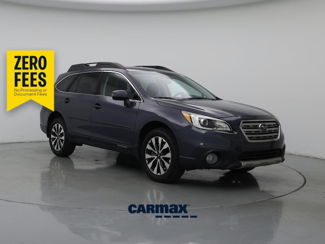 Blue 2017 Subaru Outback Wagon All-Wheel Drive Automatic