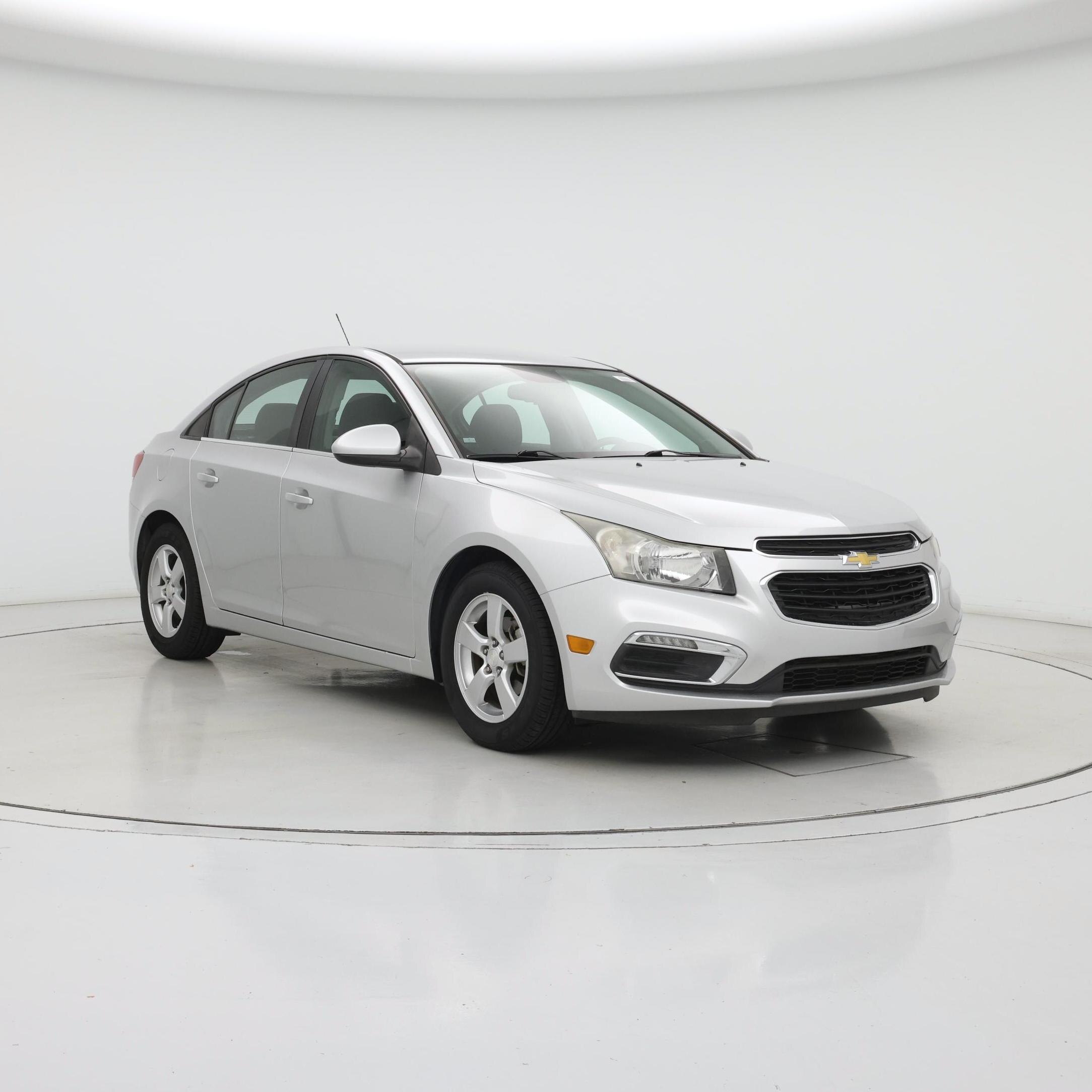 Silver 2015 Chevrolet Cruze Sedan Front-Wheel Drive Automatic