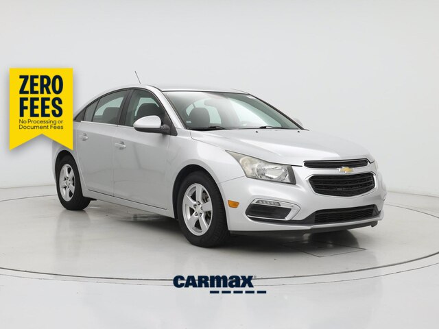 Silver 2015 Chevrolet Cruze Sedan Front-Wheel Drive Automatic