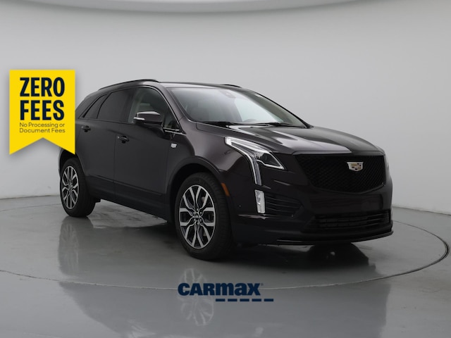 Red (Burgundy) 2021 Cadillac XT5 SUV / Crossover Four-Wheel Drive Automatic